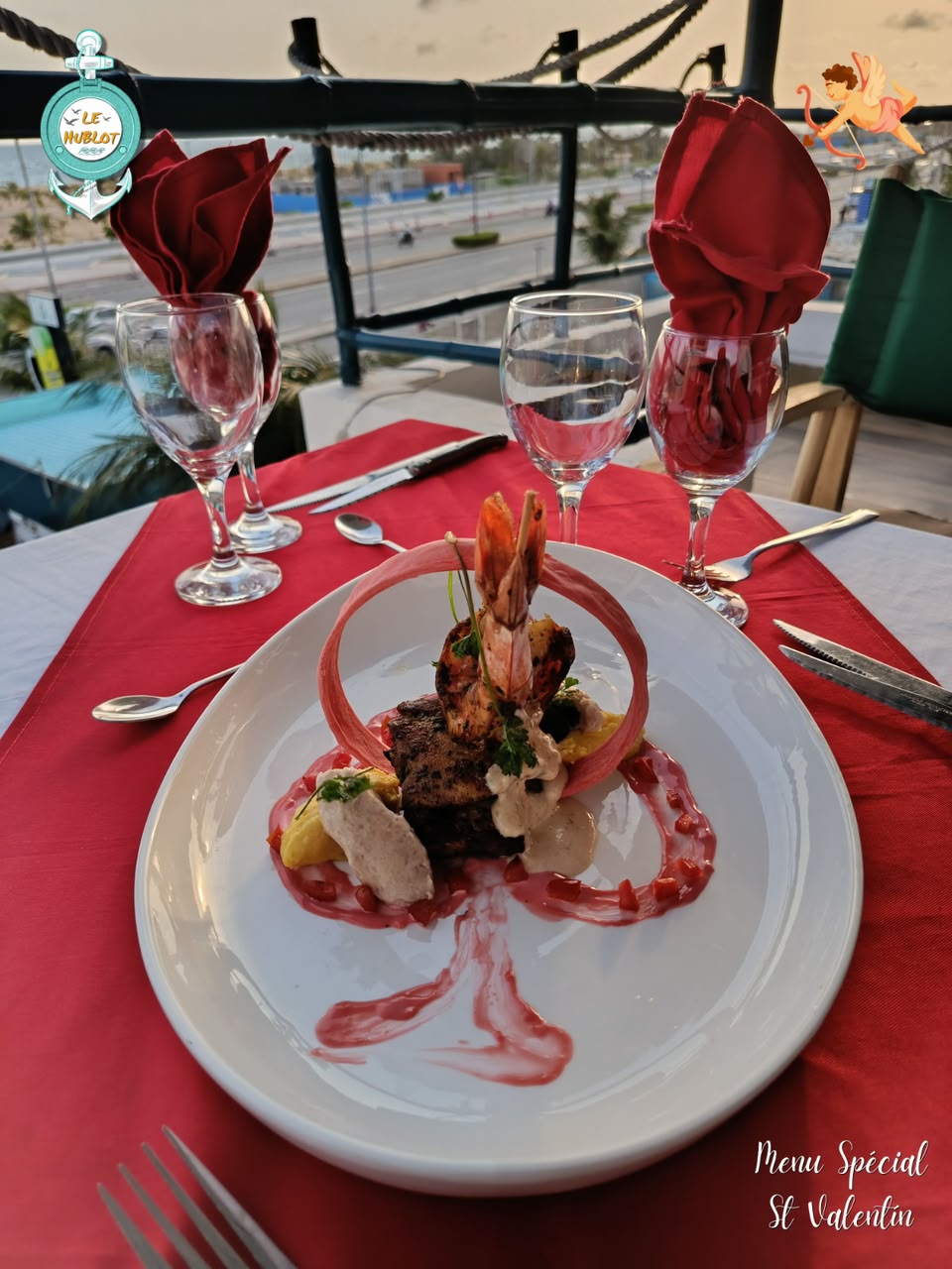 Plat gastronomique du Hublot