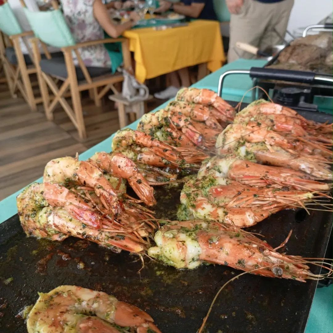 Gambas grillées